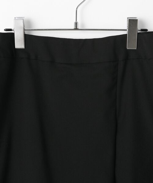 INGEBORG / インゲボルグ ロング・マキシ丈スカート | 【OUTLET】マイクロT/Rギャバラップ風ワンタックスカート | 詳細1