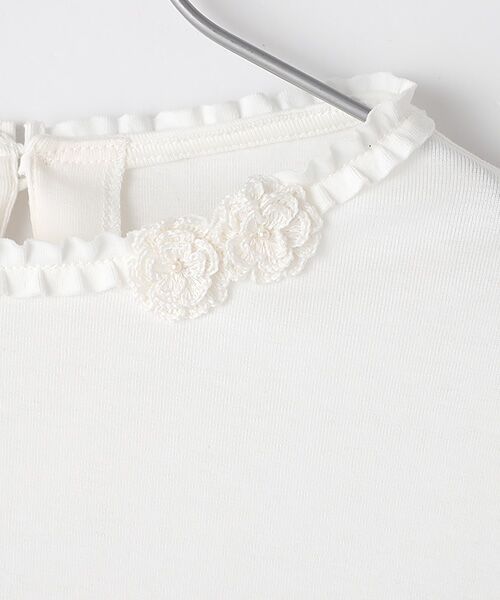 INGEBORG / インゲボルグ Tシャツ | 【OUTLET】ペルーコットンモチーフ付きカットソー | 詳細2