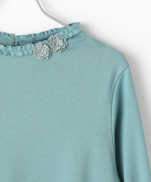 INGEBORG / インゲボルグ Tシャツ | 【OUTLET】ペルーコットンモチーフ付きカットソー | 詳細5