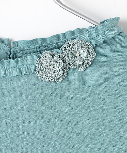 INGEBORG / インゲボルグ Tシャツ | 【OUTLET】ペルーコットンモチーフ付きカットソー | 詳細8