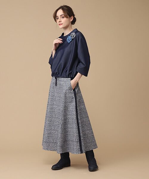 INGEBORG / インゲボルグ シャツ・ブラウス | 【OUTLET】STデニムシャーリングスリーブブラウス | 詳細7