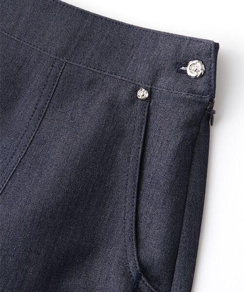 INGEBORG / インゲボルグ デニムスカート | 【OUTLET】P/R ストレッチデニムフレアスカート | 詳細5