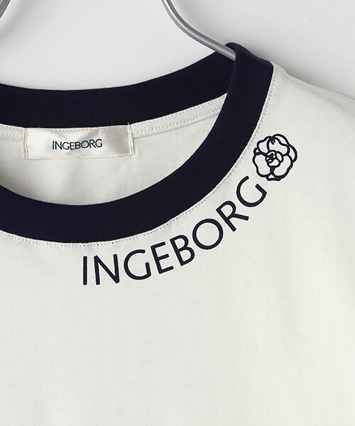 INGEBORG / インゲボルグ Tシャツ | 【OUTLET】インゲボルグメッセージリンガーＴシャツ | 詳細1