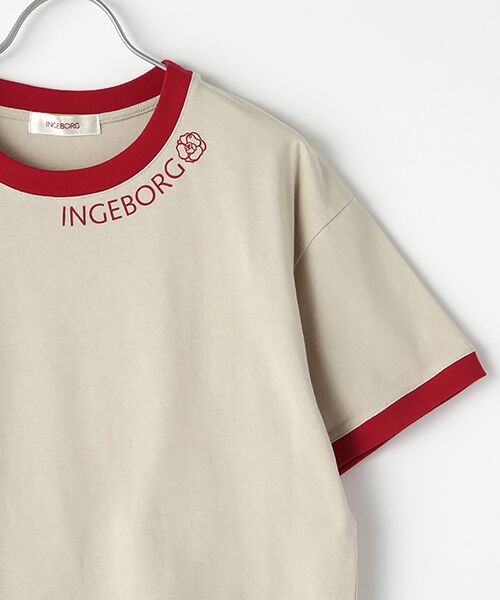 INGEBORG / インゲボルグ Tシャツ | 【OUTLET】インゲボルグメッセージリンガーＴシャツ | 詳細4