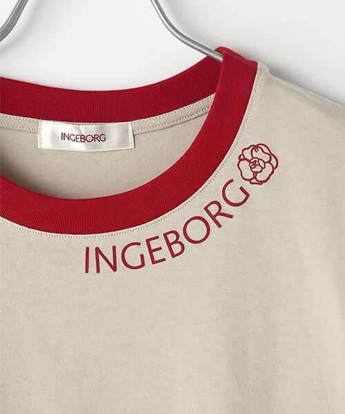 INGEBORG / インゲボルグ Tシャツ | 【OUTLET】インゲボルグメッセージリンガーＴシャツ | 詳細6