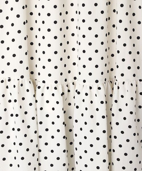 INGEBORG / インゲボルグ ロング・マキシ丈スカート | 【OUTLET】サッカードットpt.ティアードスカート | 詳細6