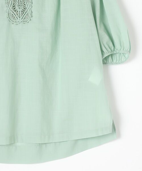 INGEBORG / インゲボルグ シャツ・ブラウス | 【OUTLET】バテンレース風刺繍ブラウス | 詳細5