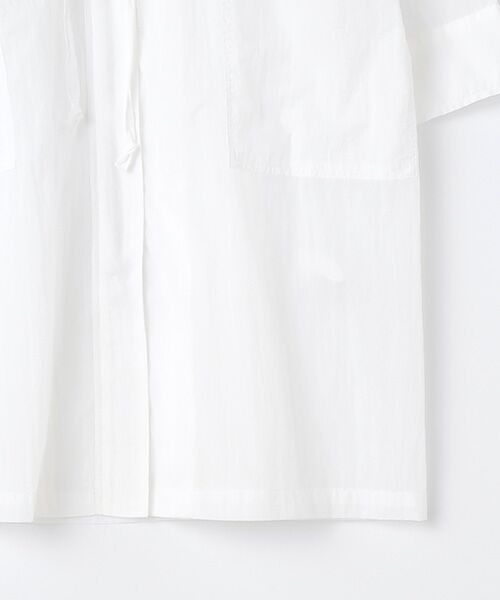 INGEBORG / インゲボルグ ロング・マキシ丈ワンピース | 【OUTLET】シアーフードコートワンピース | 詳細5