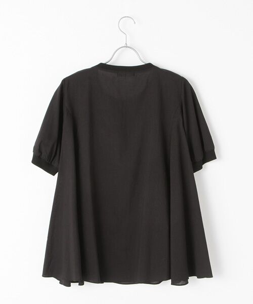 INGEBORG / インゲボルグ シャツ・ブラウス | 【OUTLET】フラワーレース切り替コットンボイルブラウス | 詳細1