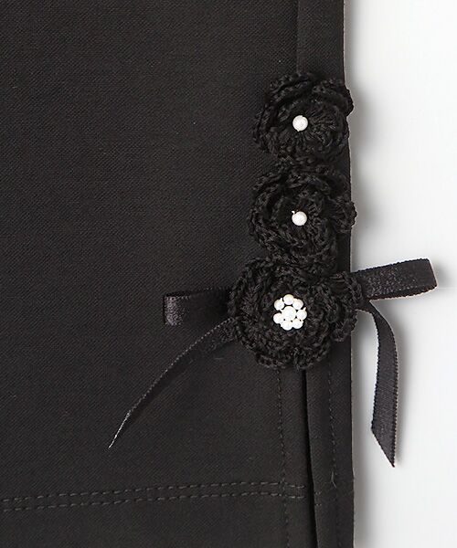 INGEBORG / インゲボルグ レギンス・スパッツ | 【OUTLET】フラワーモチーフ＆リボンアクセントパンツ | 詳細5