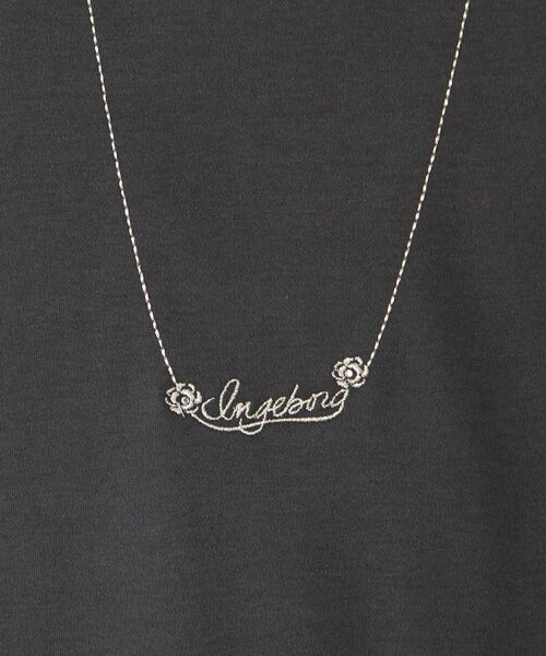 INGEBORG / インゲボルグ Tシャツ | 【OUTLET】インゲボルグチャーム刺繍カットソー | 詳細6