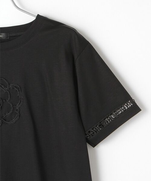 INGEBORG / インゲボルグ Tシャツ | 【OUTLET】カメリアコード刺繍カットソー | 詳細2