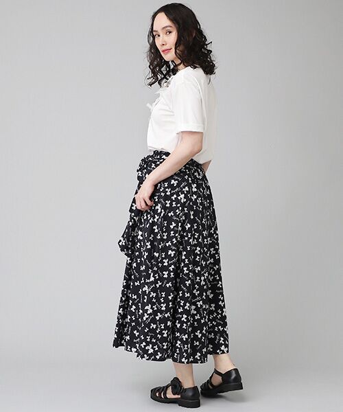 【新品】リボンモチーフカットソー セール】 【OUTLET】リボンモチーフカットソー （カットソー