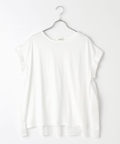 INGEBORG / インゲボルグ カットソー | 【OUTLET】シアーコンビカットソー（オフ）