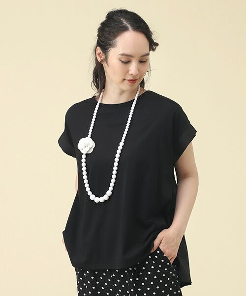 INGEBORG / インゲボルグ カットソー | 【OUTLET】シアーコンビカットソー | 詳細8