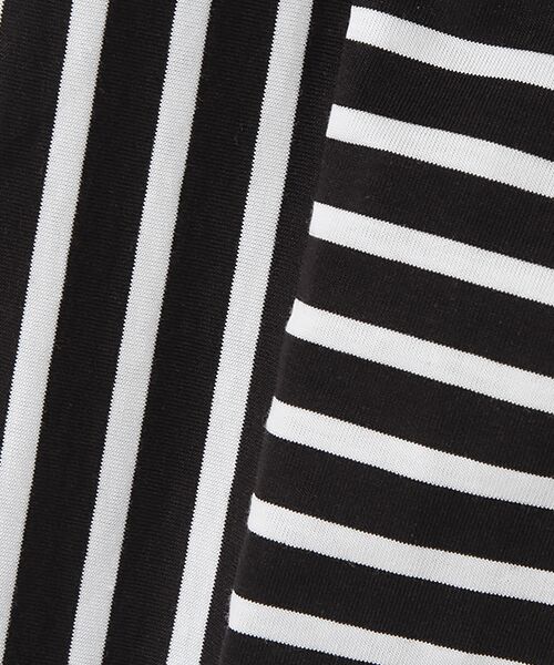 INGEBORG / インゲボルグ カットソー | 【OUTLET】ボーダースイッチングカットソー | 詳細1