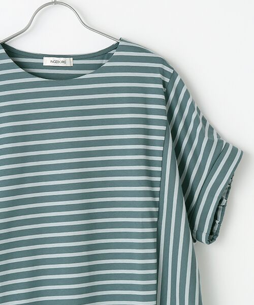 INGEBORG / インゲボルグ カットソー | 【OUTLET】ボーダースイッチングカットソー | 詳細5