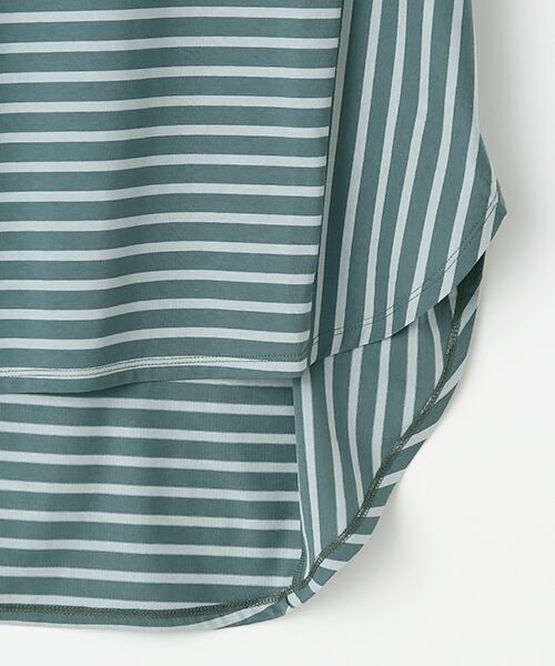 INGEBORG　ボーダースイッチングカットソー セール】 【OUTLET】ボーダースイッチングカットソー