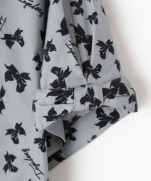 INGEBORG / インゲボルグ シャツ・ブラウス | 【OUTLET】ロゴリボンpt.スタンドカラーブラウス | 詳細7