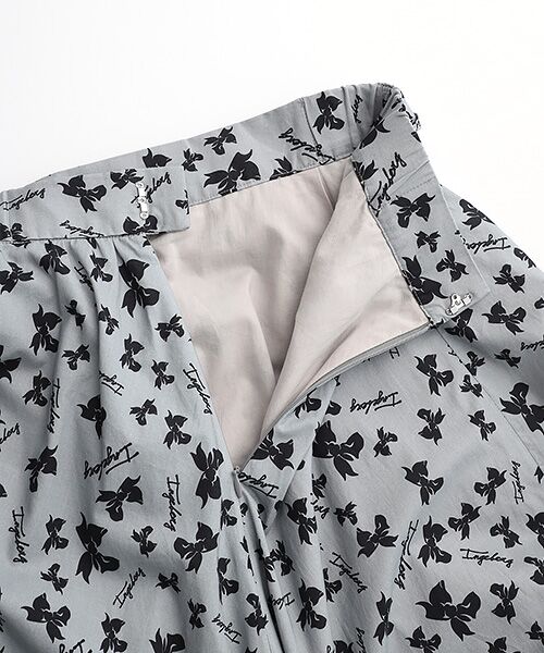 INGEBORG / インゲボルグ ロング・マキシ丈スカート | 【OUTLET】ロゴリボンpt.サッシュベルト付きスカート | 詳細6