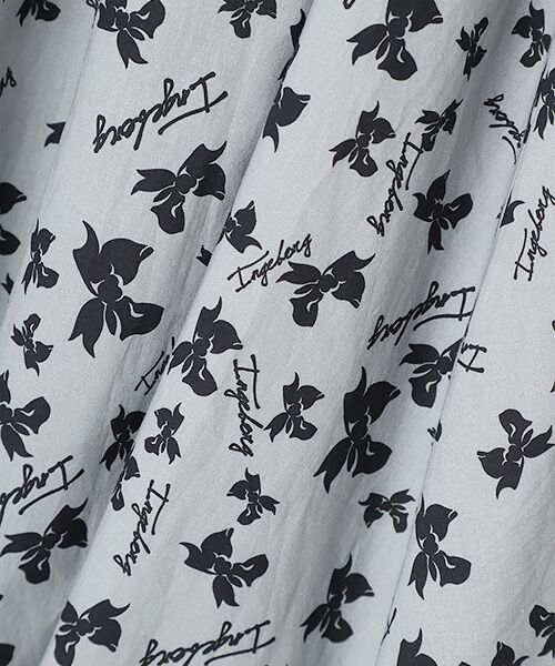 INGEBORG / インゲボルグ ロング・マキシ丈スカート | 【OUTLET】ロゴリボンpt.サッシュベルト付きスカート | 詳細7