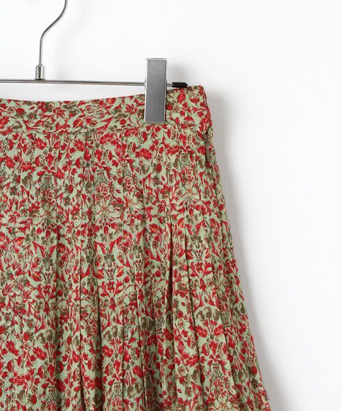 INGEBORG / インゲボルグ ロング・マキシ丈スカート | 【OUTLET】フルールガーデンpt.プリーツスカート | 詳細3
