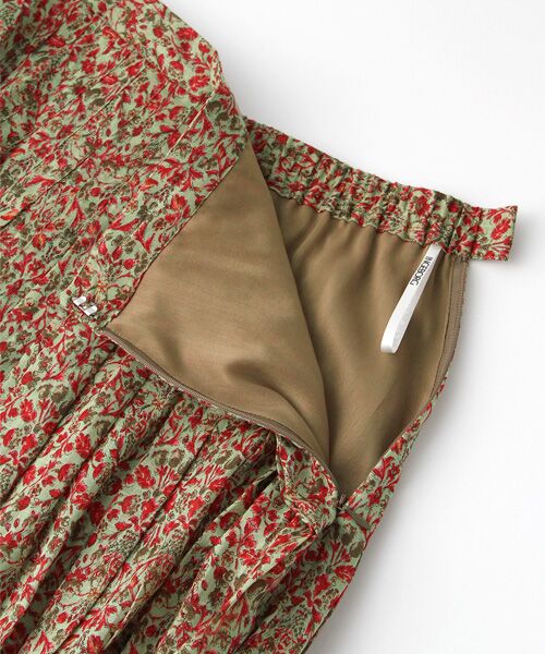 INGEBORG / インゲボルグ ロング・マキシ丈スカート | 【OUTLET】フルールガーデンpt.プリーツスカート | 詳細5