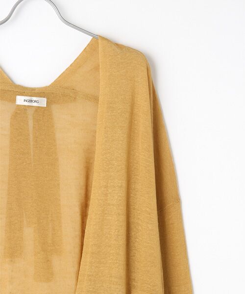 INGEBORG / インゲボルグ カーディガン・ボレロ | 【OUTLET】ドロストロングニットカーディガン | 詳細3