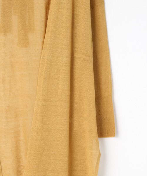 INGEBORG / インゲボルグ カーディガン・ボレロ | 【OUTLET】ドロストロングニットカーディガン | 詳細4