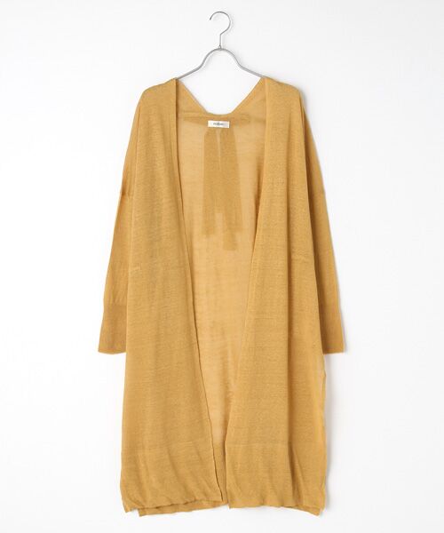 INGEBORG / インゲボルグ カーディガン・ボレロ | 【OUTLET】ドロストロングニットカーディガン（ハニーベージュ）