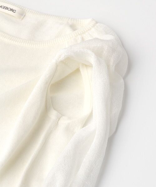 INGEBORG / インゲボルグ ニット・セーター | 【OUTLET】ケープスリーブプルオーバーニット | 詳細5