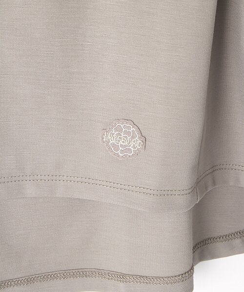 INGEBORG / インゲボルグ タンクトップ | 【OUTLET】ロゴワンポイントノースリーブカットソー | 詳細2