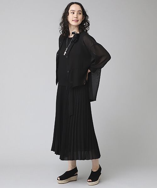 INGEBORG / インゲボルグ タンクトップ | 【OUTLET】ロゴワンポイントノースリーブカットソー | 詳細8