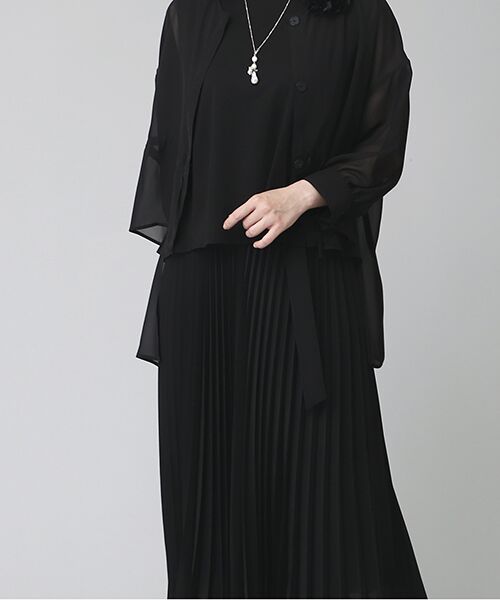 INGEBORG / インゲボルグ タンクトップ | 【OUTLET】ロゴワンポイントノースリーブカットソー | 詳細9