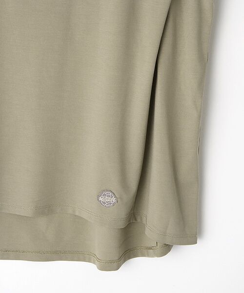 INGEBORG / インゲボルグ タンクトップ | 【OUTLET】ロゴワンポイントノースリーブカットソー | 詳細6