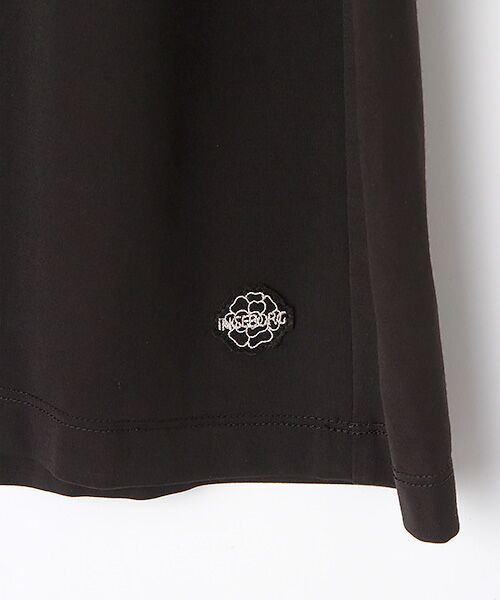 INGEBORG / インゲボルグ その他パンツ | 【OUTLET】ロゴワンポイントセミワイドパンツ | 詳細1