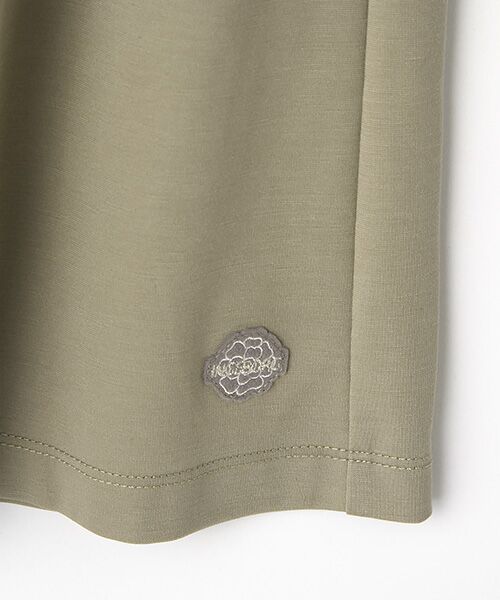 INGEBORG / インゲボルグ その他パンツ | 【OUTLET】ロゴワンポイントセミワイドパンツ | 詳細8