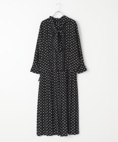 【OUTLET】小紋リボンpt.セパレートワンピース