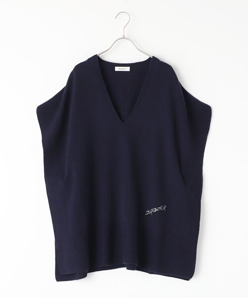 セール】 【OUTLET】ニットポンチョベスト （ニット・セーター