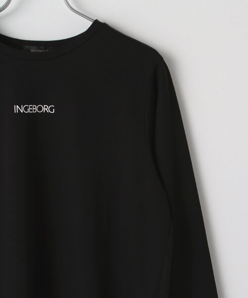 INGEBORG / インゲボルグ Tシャツ | 【OUTLET】ロゴプリントロングカットソー | 詳細2