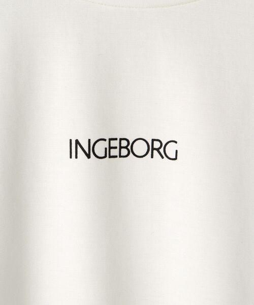 INGEBORG / インゲボルグ Tシャツ | 【OUTLET】ロゴプリントロングカットソー | 詳細7