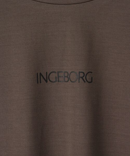 INGEBORG / インゲボルグ Tシャツ | 【OUTLET】ロゴプリントロングカットソー | 詳細9