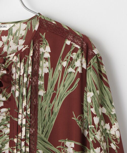 INGEBORG / インゲボルグ ロング・マキシ丈ワンピース | 【OUTLET】スノーフレークpt.ワンピース | 詳細4