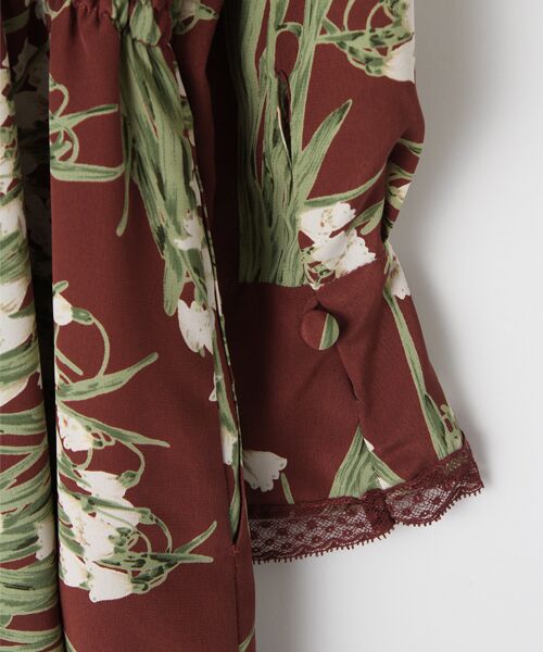 INGEBORG / インゲボルグ ロング・マキシ丈ワンピース | 【OUTLET】スノーフレークpt.ワンピース | 詳細8