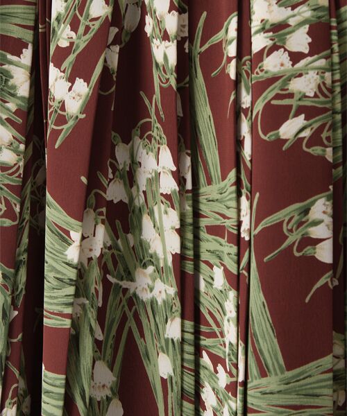 INGEBORG / インゲボルグ ロング・マキシ丈スカート | 【OUTLET】スノーフレークpt.プリーツスカート | 詳細3