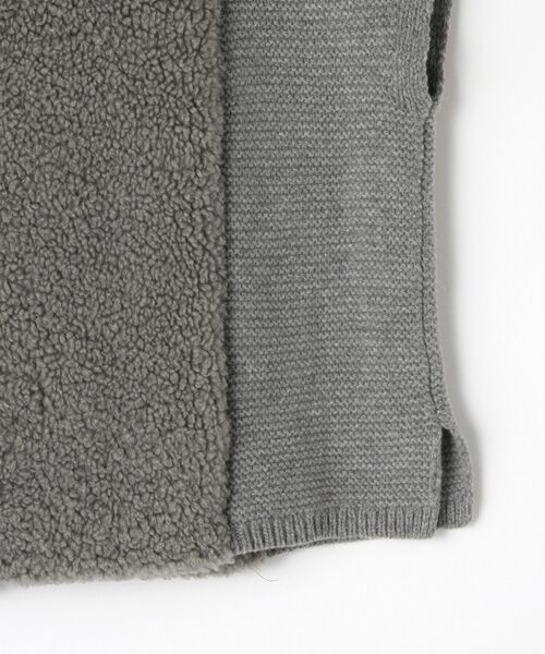 INGEBORG / インゲボルグ カーディガン・ボレロ | 【OUTLET】ボアニットポンチョ | 詳細5
