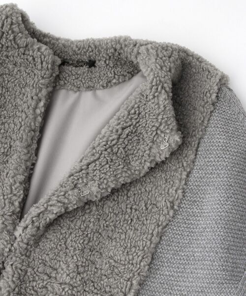 INGEBORG / インゲボルグ カーディガン・ボレロ | 【OUTLET】ボアニットポンチョ | 詳細6