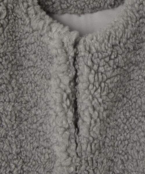 INGEBORG / インゲボルグ カーディガン・ボレロ | 【OUTLET】ボアニットポンチョ | 詳細7