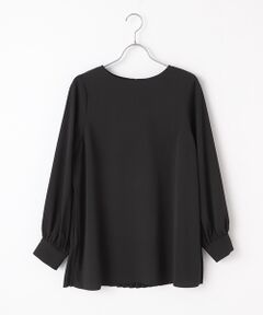 【OUTLET】バックプリーツブラウス