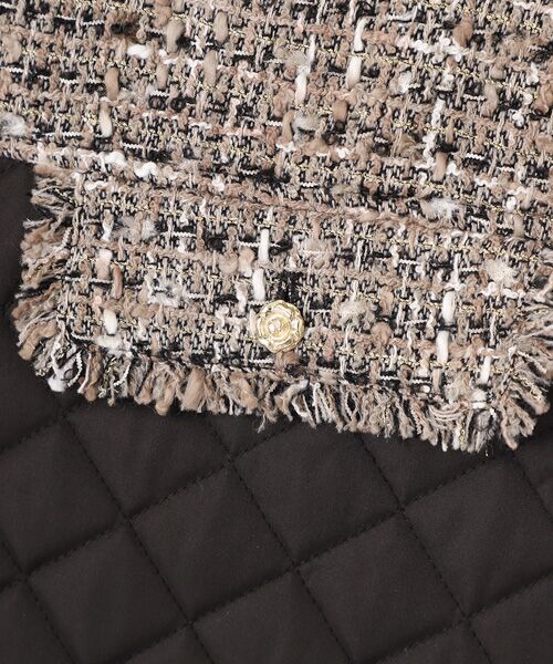 INGEBORG / インゲボルグ ベスト | 【OUTLET】ツイードロングベスト | 詳細6